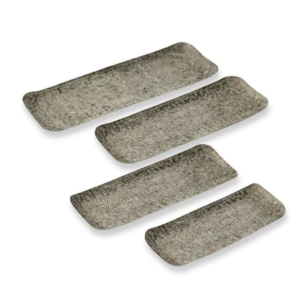 Kashmir Embossed Rectangle Trays
