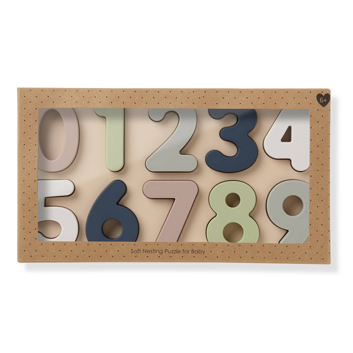 Soft Silicone Number Puzzle (11-pc) for Toddlers