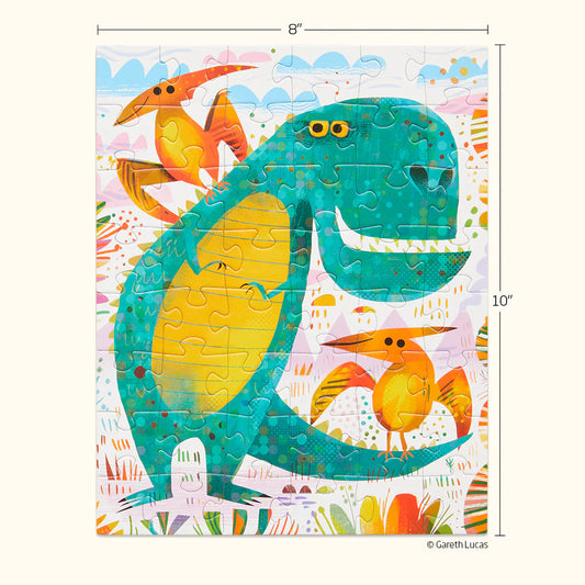 T-Rex and Friends 48 Piece Jigsaw Puzzle
