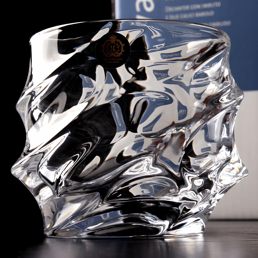 TsukiGlass - Storm Japanese Crystal Whisky Glass