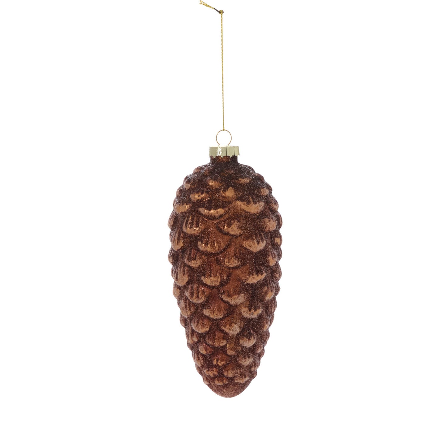 Ornament - Frosted Pinecone (2 sizes)