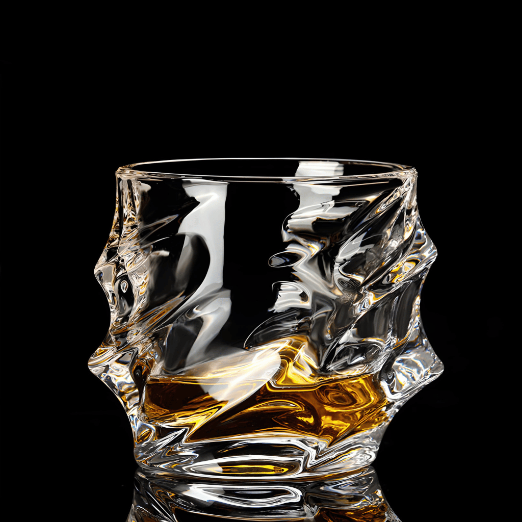 TsukiGlass - Storm Japanese Crystal Whisky Glass