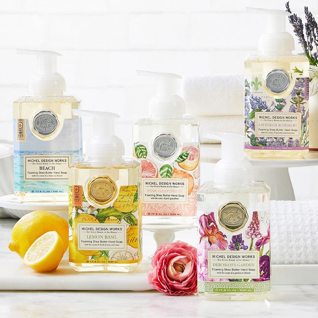 Michel Design Works Lemon Basil Foaming Hand Soap