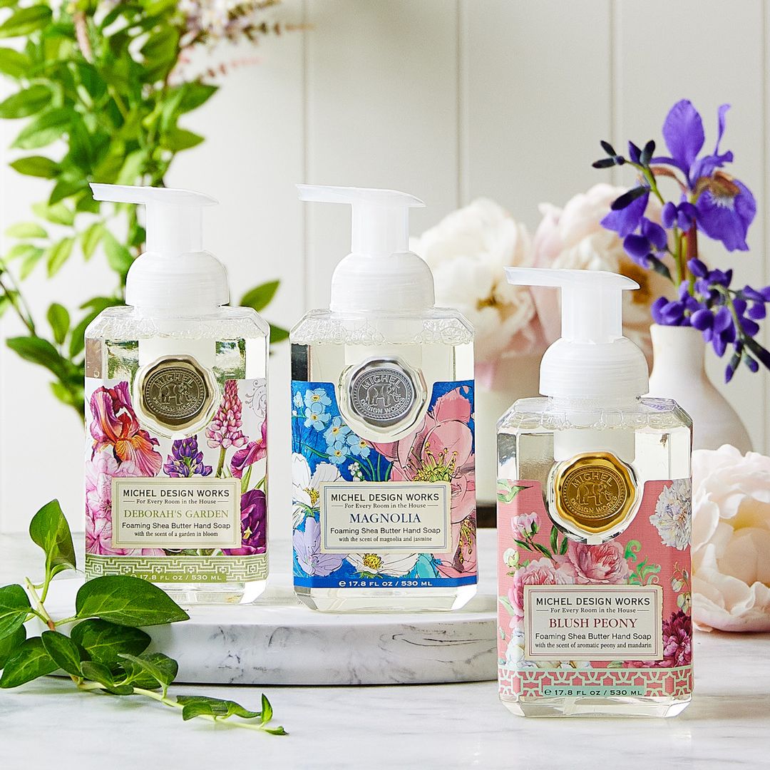 Michel Design Works Blush Peony Foaming Hand Soap