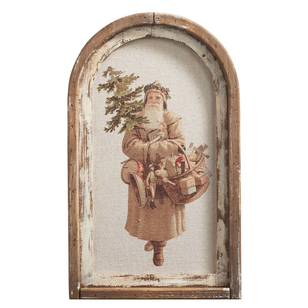 Old World Santa Framed Wall Art