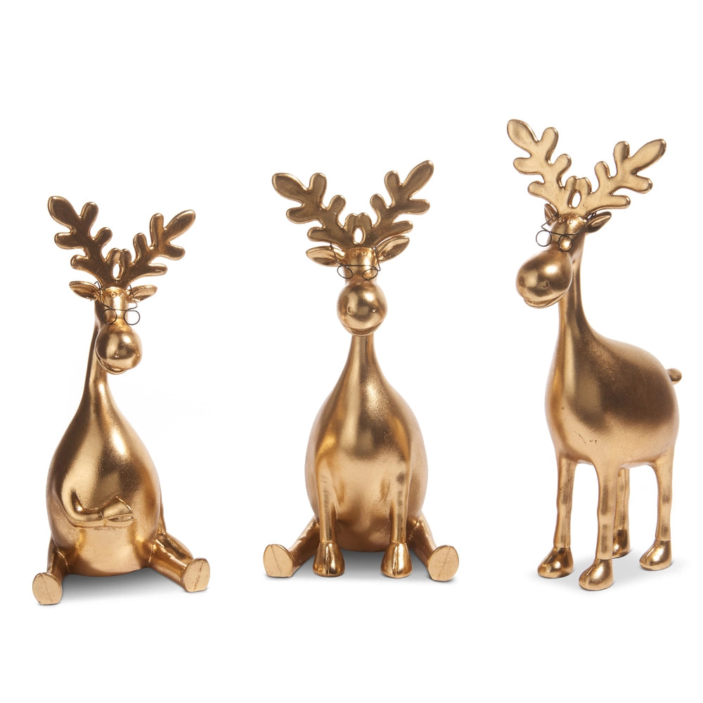 Gold Moose w/Glasses ( 3) styles