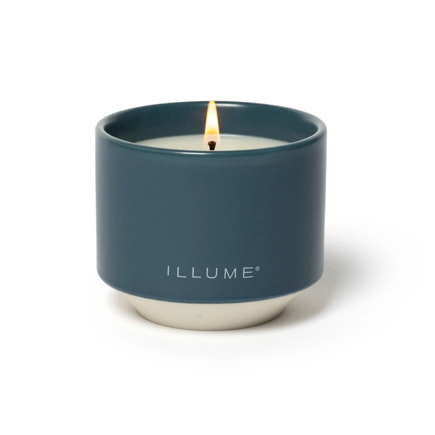 Creative Co-op Hidden Lake Matte Ceramic Candle