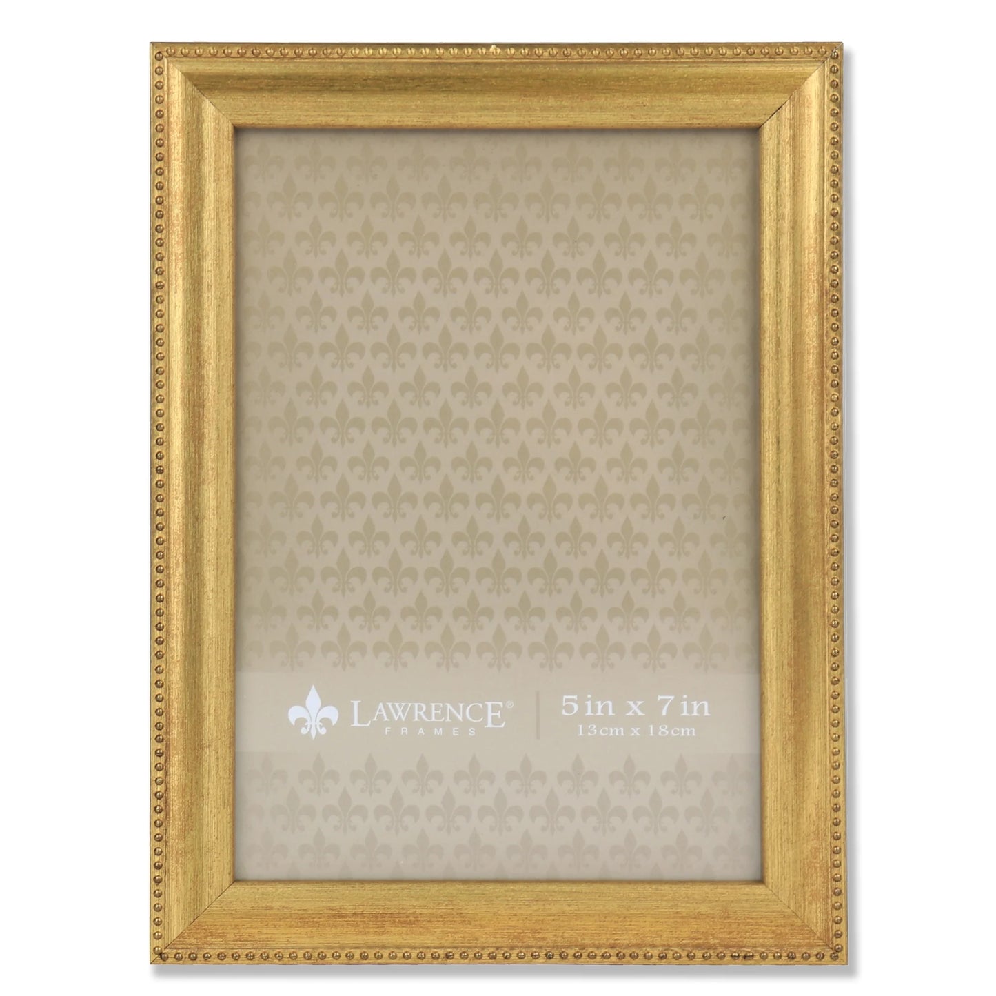 Lawrence Frame - Burnished Gold 5 x 7 Picture Frame