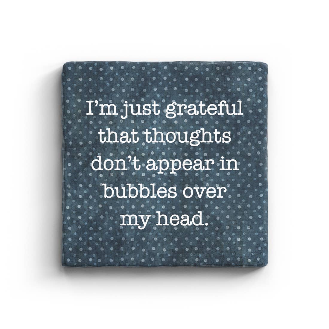 Thought Bubbles - Marble Coaster