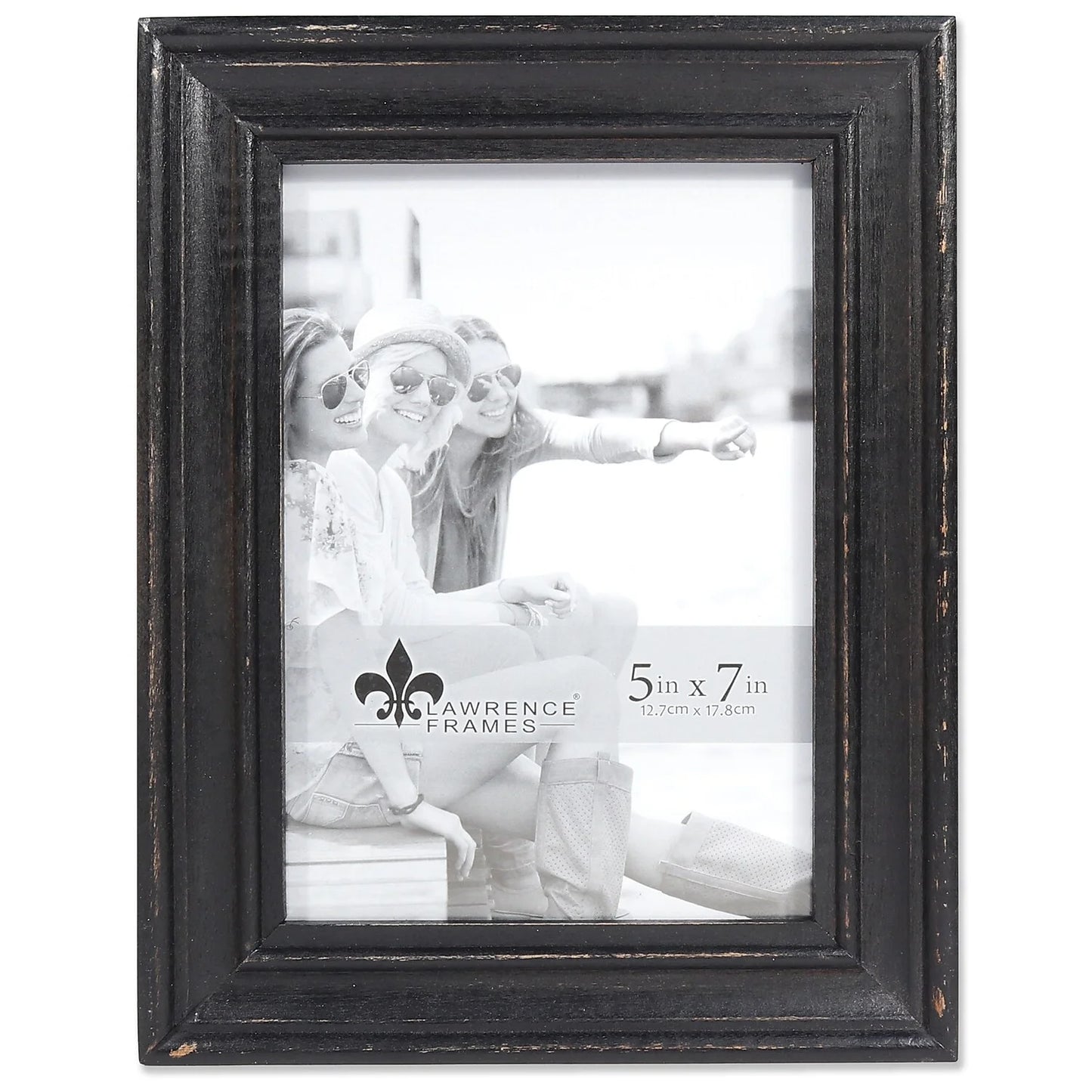 Lawrence Frame - Durham Weathered Wood Black (3 Sizes)