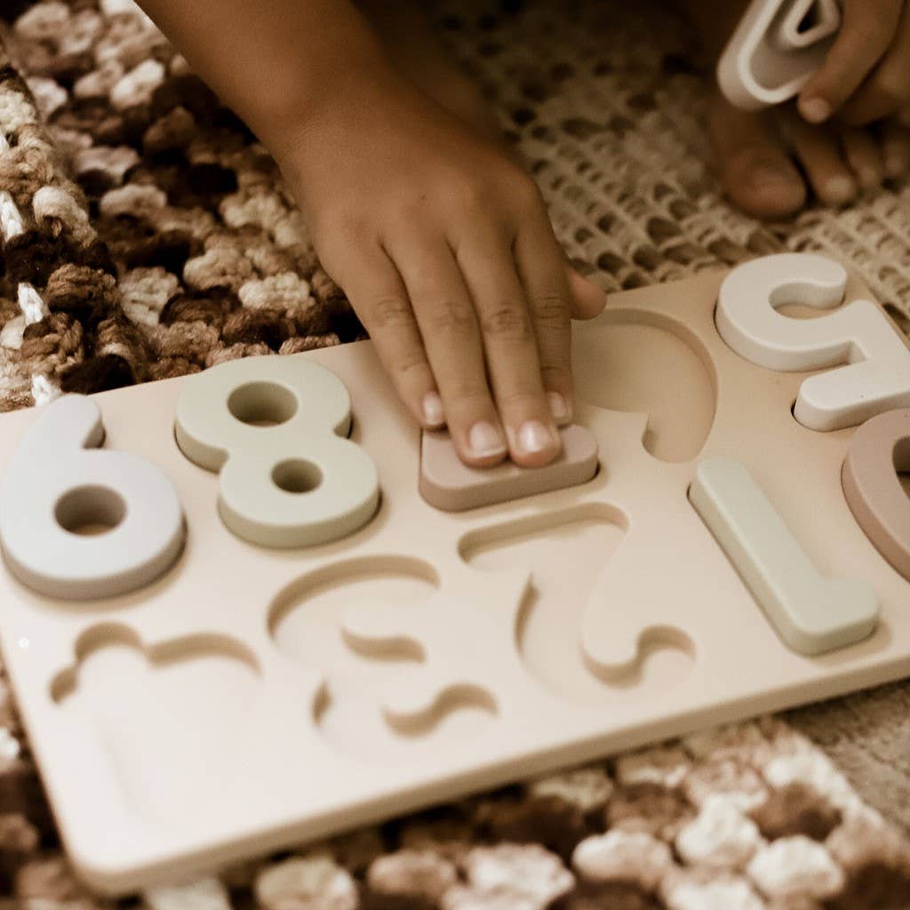 Soft Silicone Number Puzzle (11-pc) for Toddlers