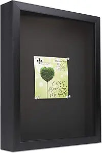 Lawrence Frame - Black Shadow Box 11 x 14