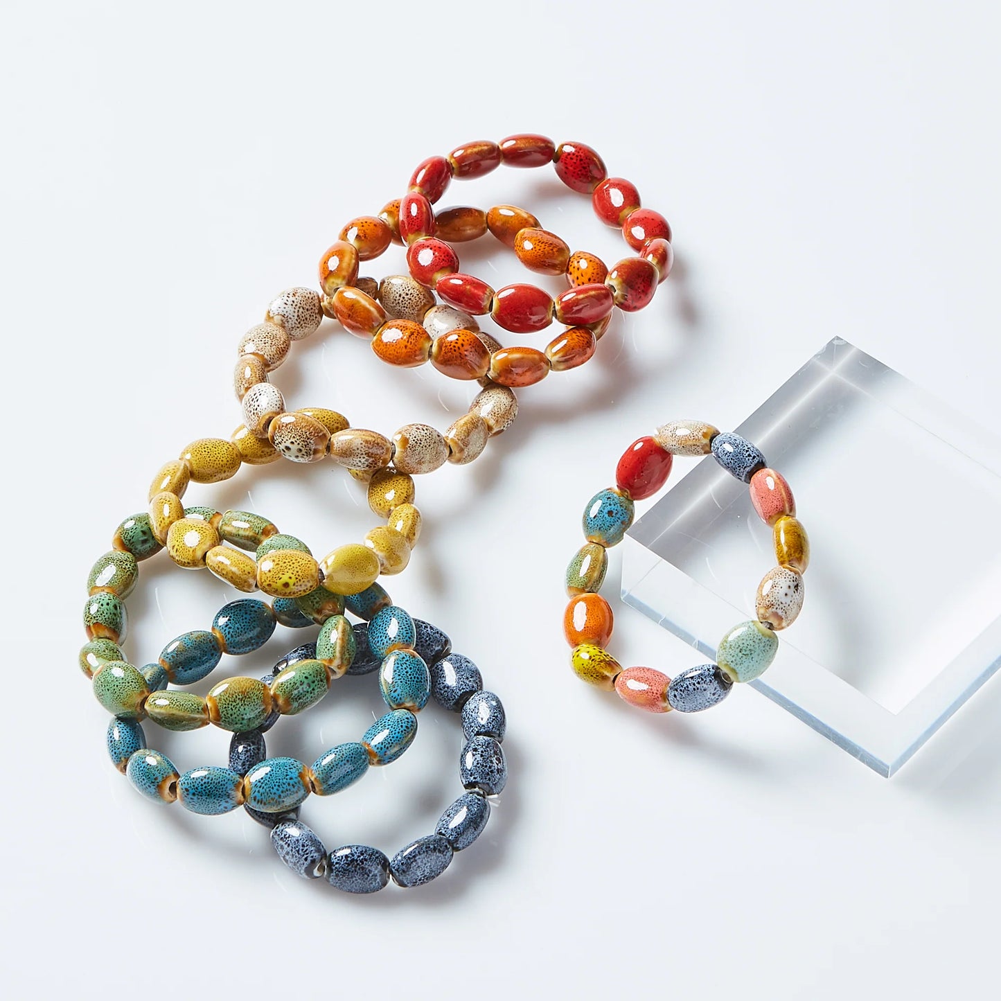 Clay Bead Bracelet