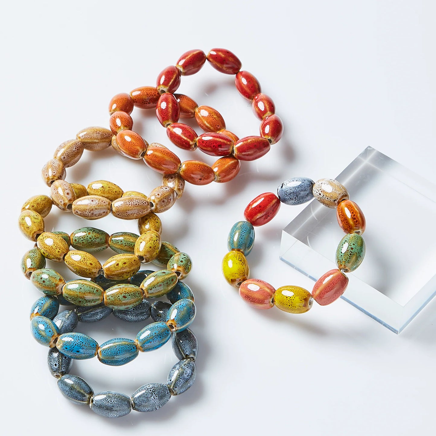 Clay Bead Bracelet