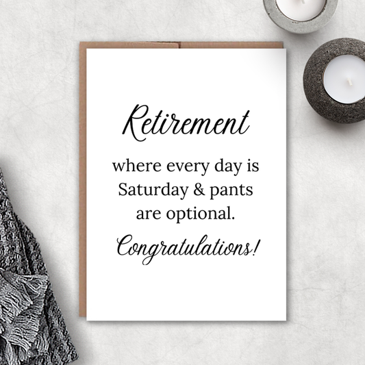 Retirement Card