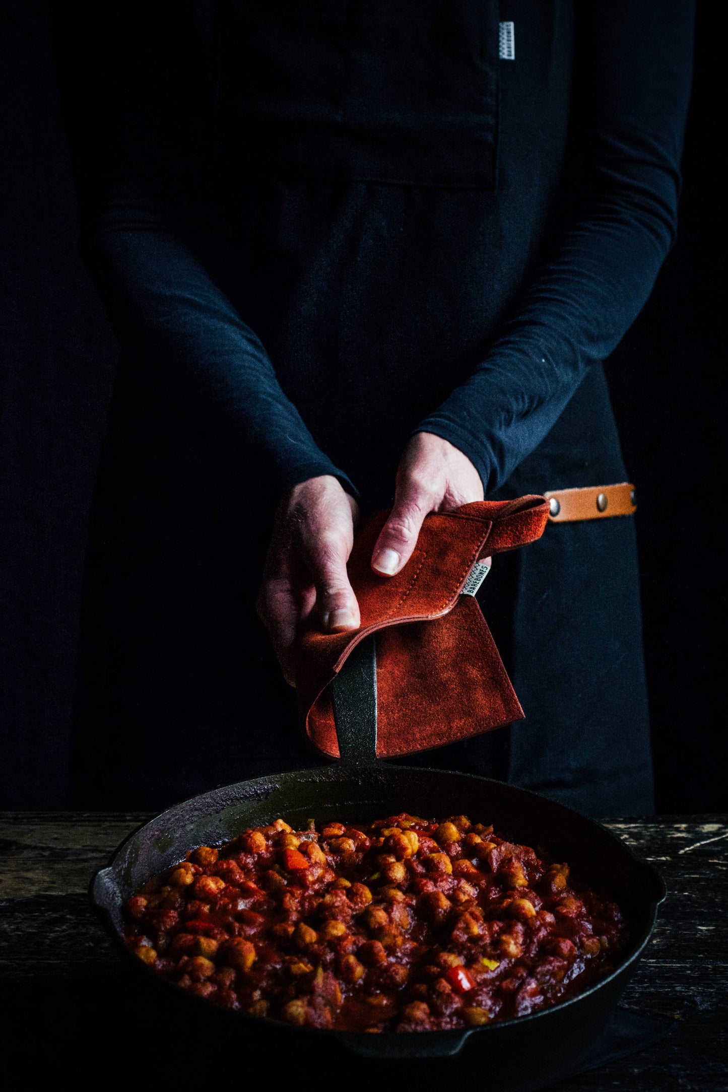 Barebones - Suede Leather Hot Pads