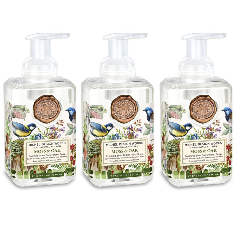 Michel Design Works Moss and Oak Foaming Soap
