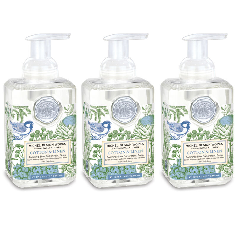 Michel Design Works Cotton & Linen Foaming Hand Soap