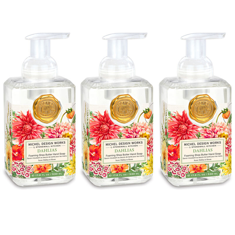 Michel Design Works Dahlias Foaming Hand Soap