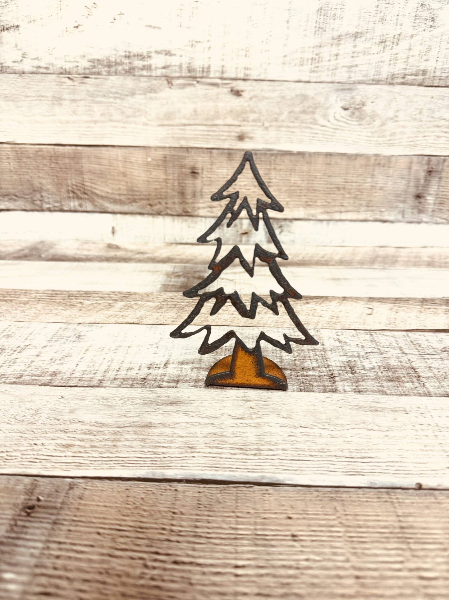 Tree #4 Holiday Christmas Doodad Standing Figurine Table Top