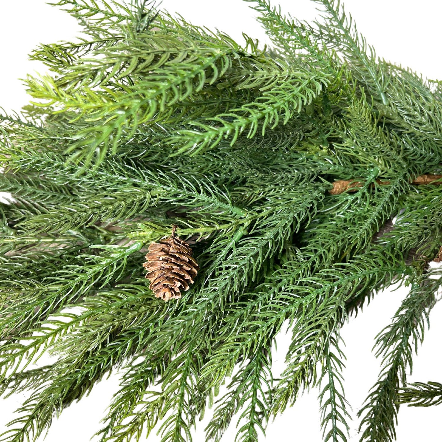 Pacific Norfolk Pine Cone Christmas Swag 31.5''