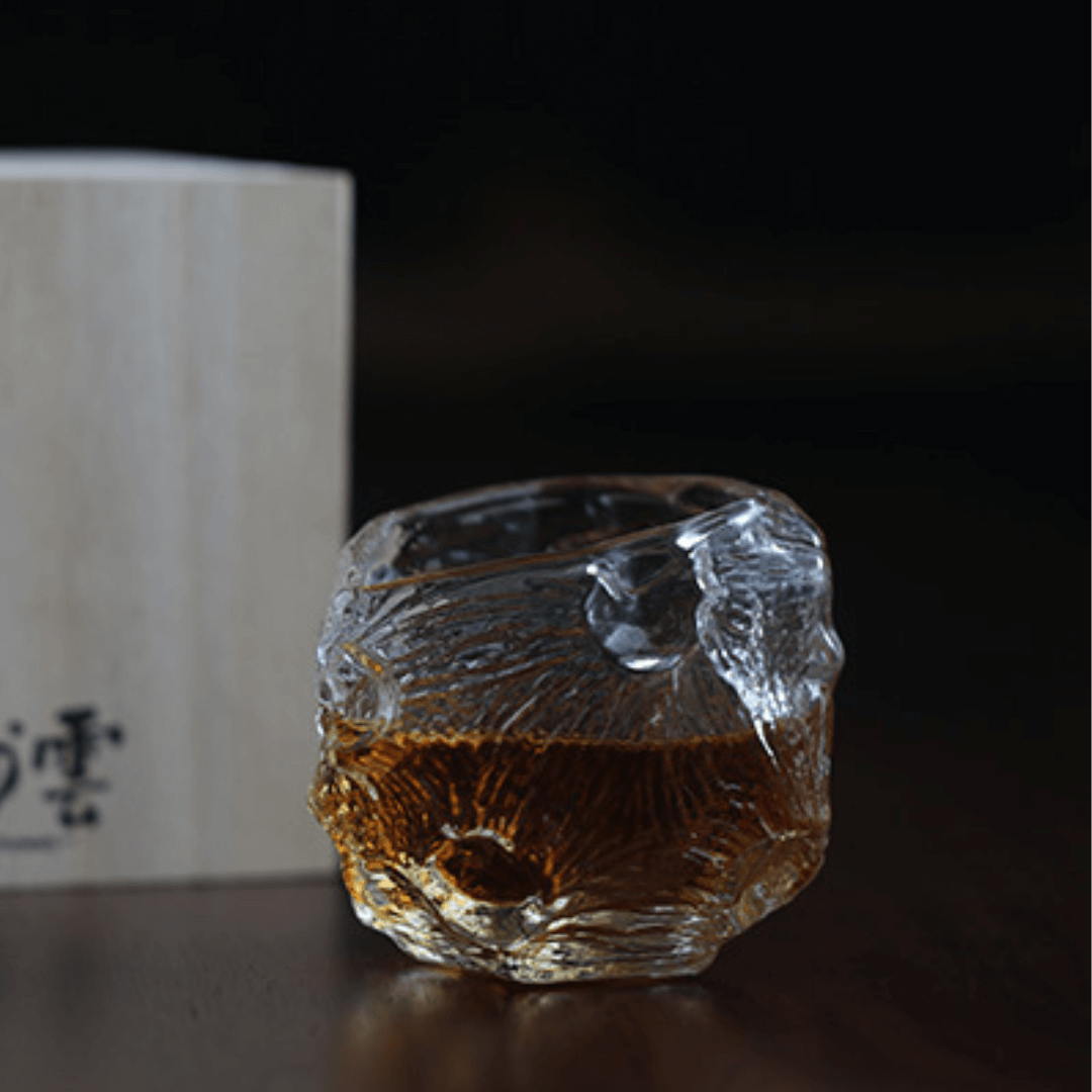 TsukiGlass - Mori Japanese Crystal Whisky Glass