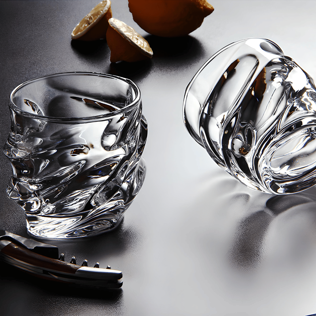 TsukiGlass - Storm Japanese Crystal Whisky Glass