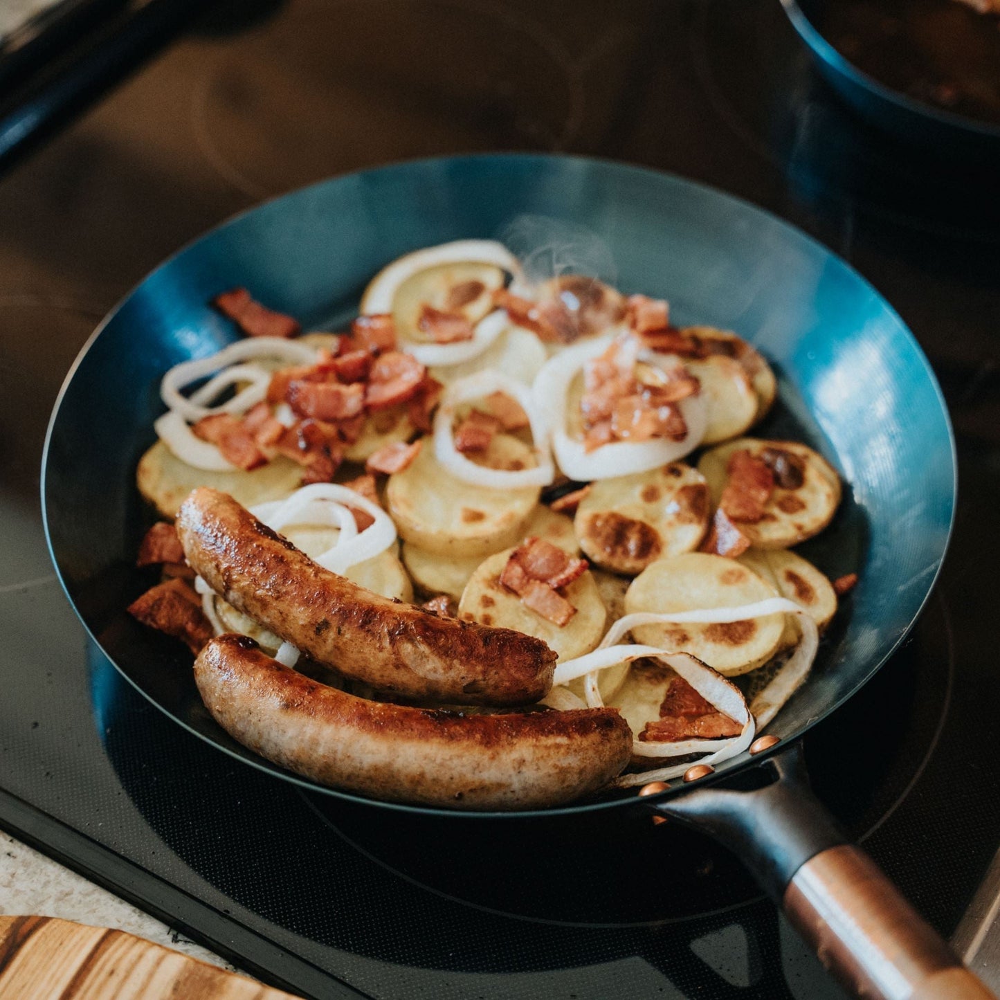 Barebones - Blue Carbon Steel Skillet