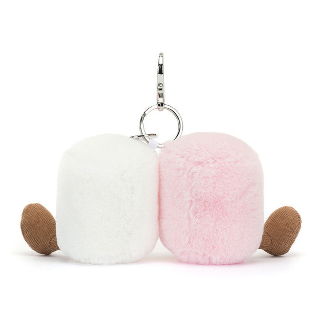 Jellycat Amuseable Pair of Marshmallows Bag Charm