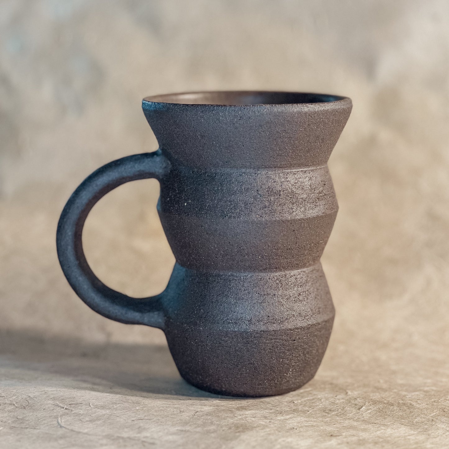 Olivia Snow Ceramics - Handmade Angled Ceramic Mug