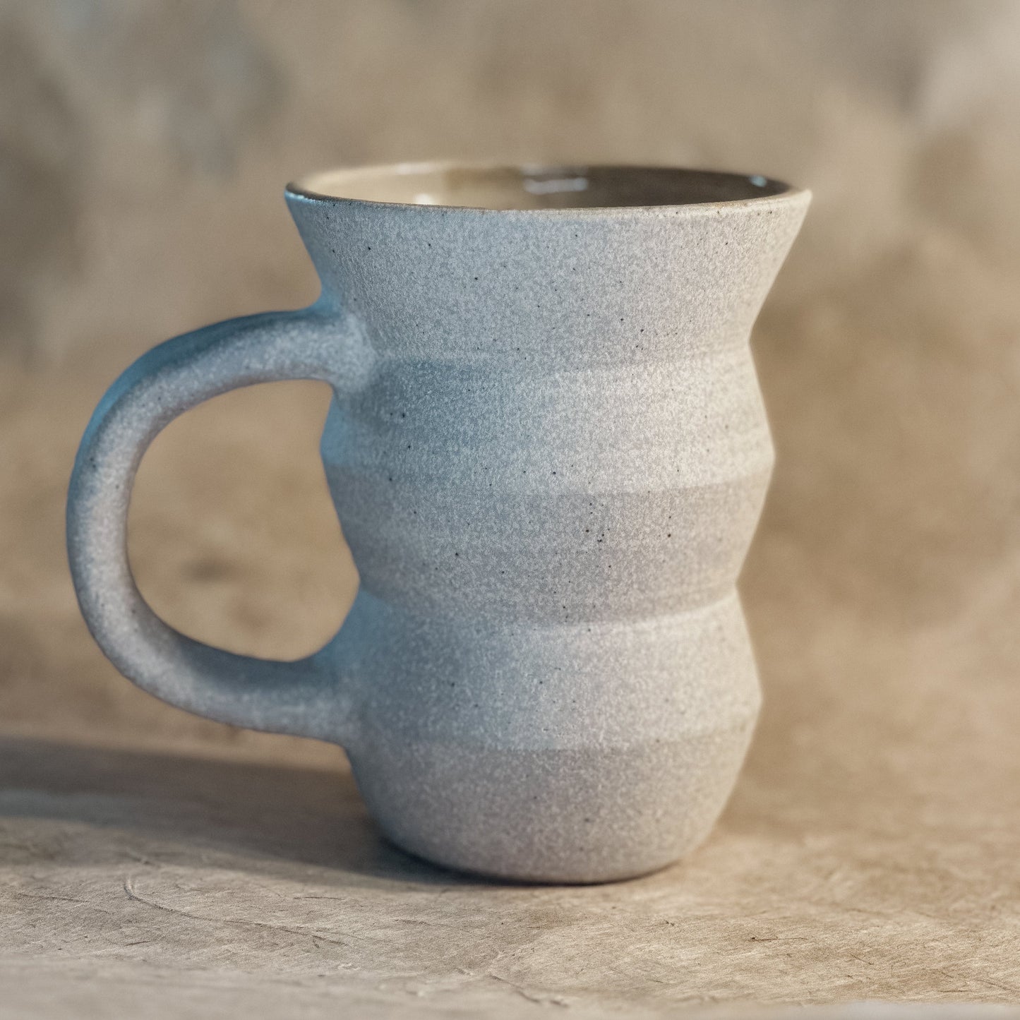 Olivia Snow Ceramics - Handmade Angled Ceramic Mug