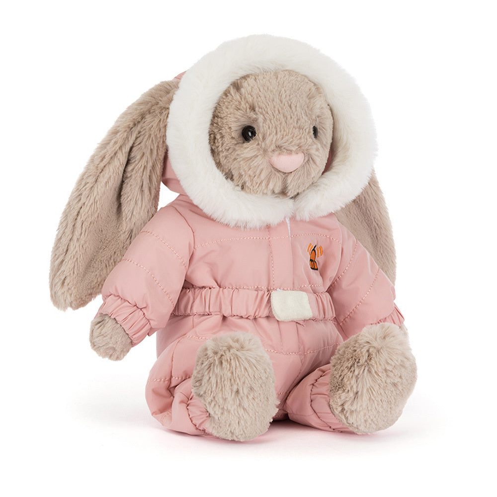 Jellycat Bashful Blush Bunny Snowsuit