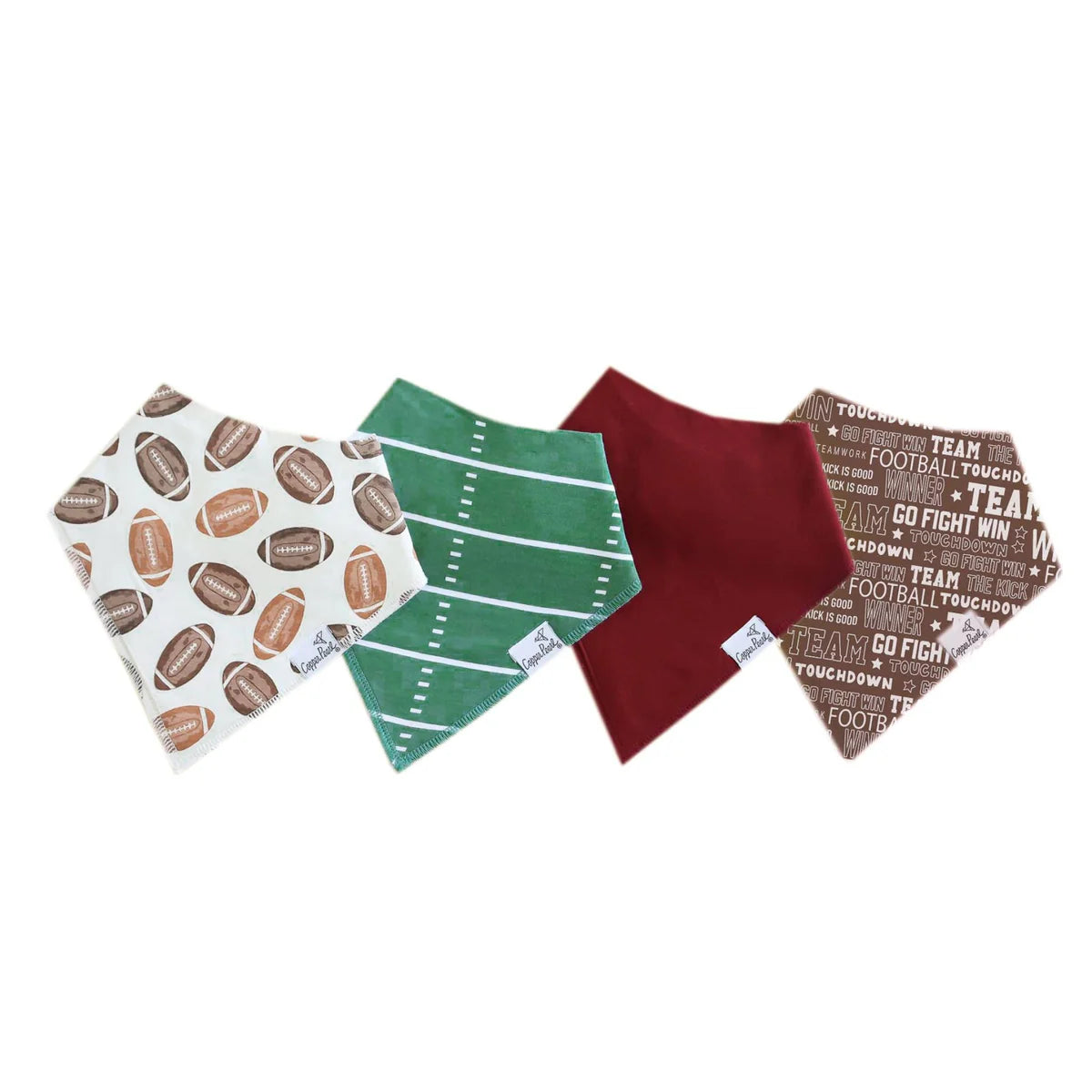 Copper Pearl Baby Bandana Bibs