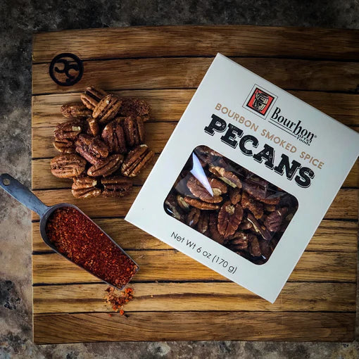 Bourbon Barrel Foods - Bourbon Spiced Pecans 6 oz Box