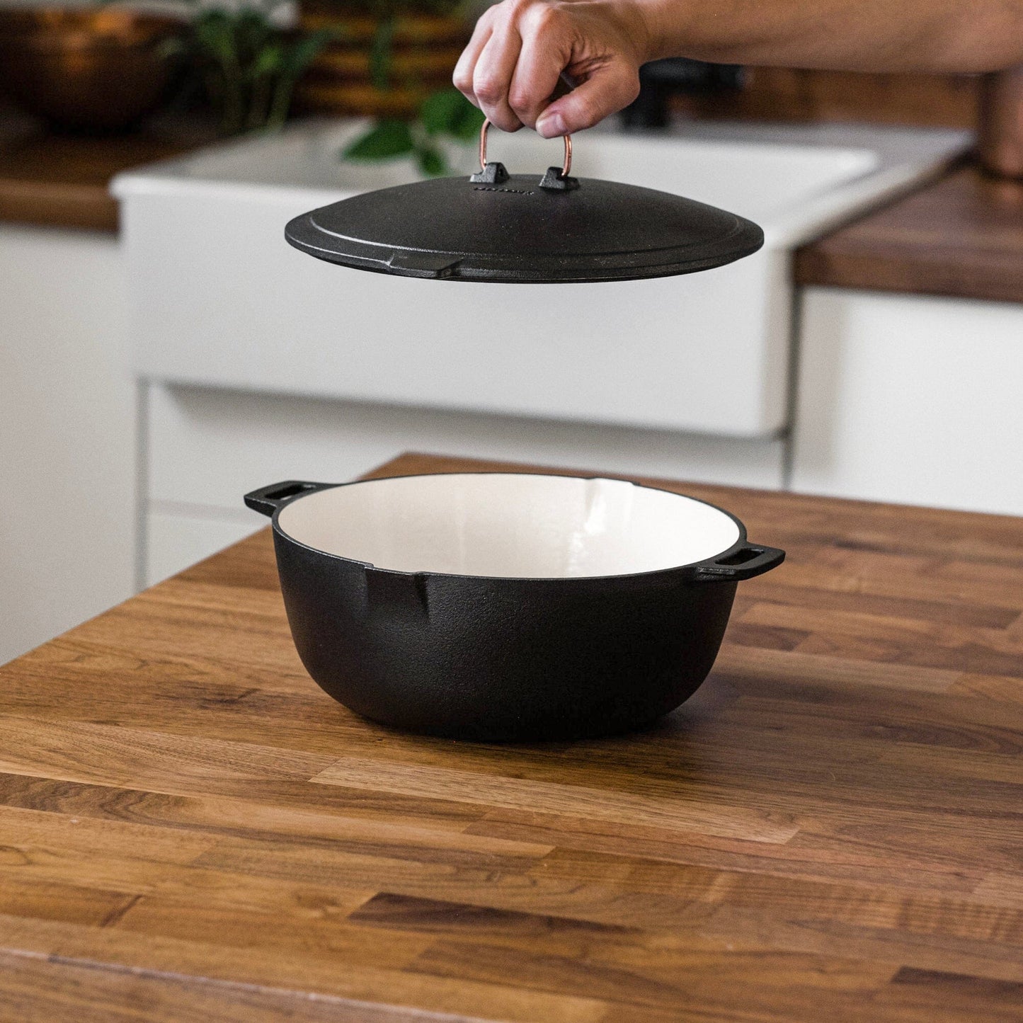 Barebones - Enamel Lined Cast Iron Crock Pot