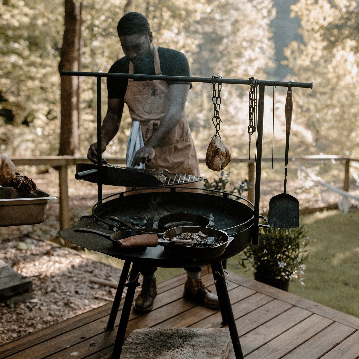 Barebones - Cowboy Fire Pit Grill - 30"