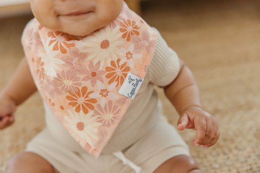 Copper Pearl Baby Bandana Bibs