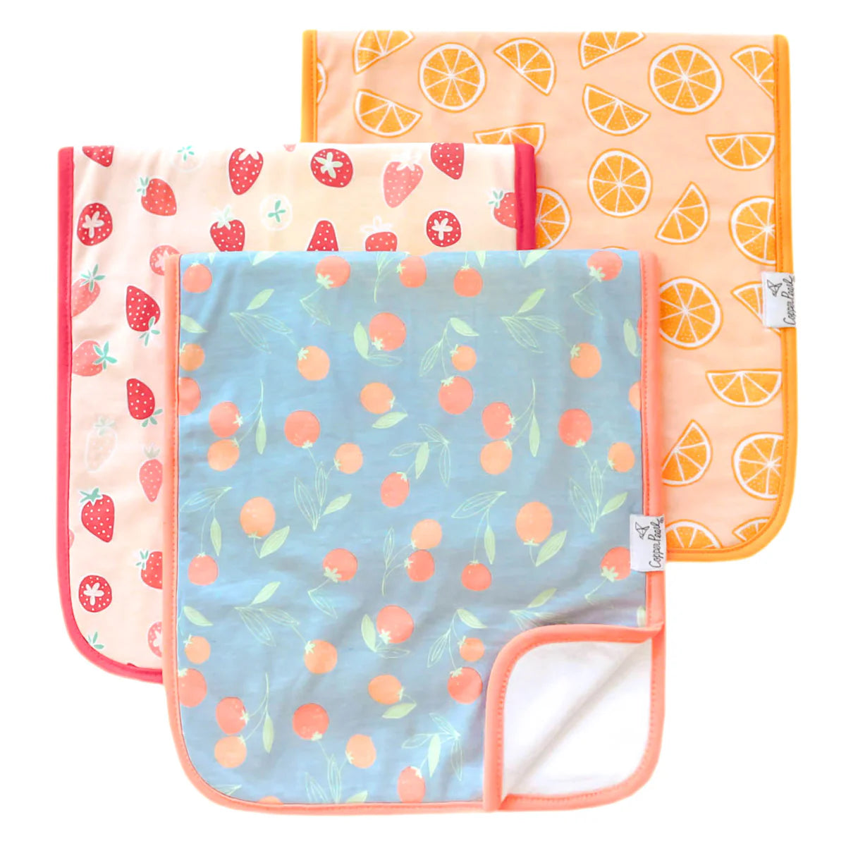 Copper Pearl Premium Burp Cloths