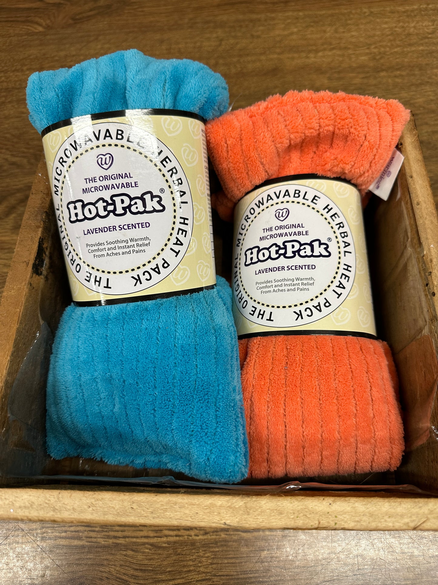Warmies Hot-Pak - Soft Cord Blue