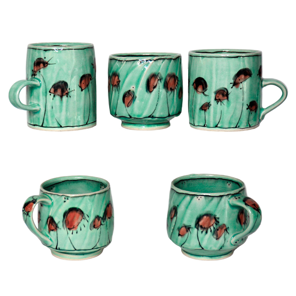 Jess Lease - Flower Mugs