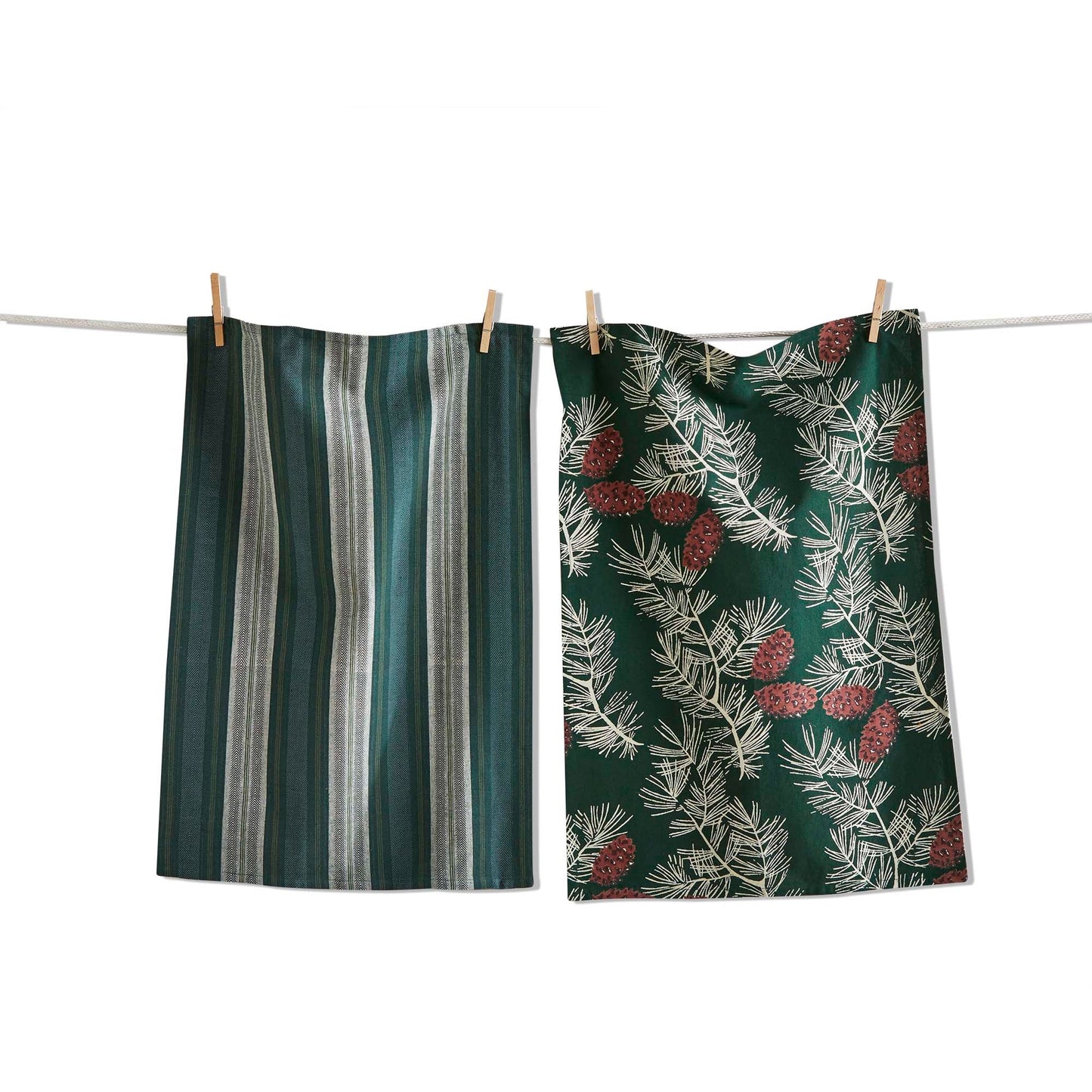 Wilde Pinecone Dishtowel (set/2)