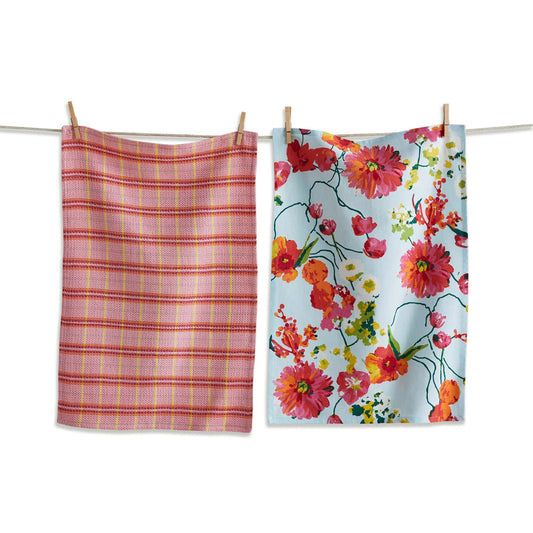 Dishtowels, Bloom Waffle (set/2)