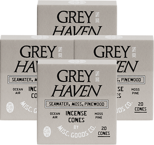 Misc. Goods Co. - "Greyhaven" Cone Incense