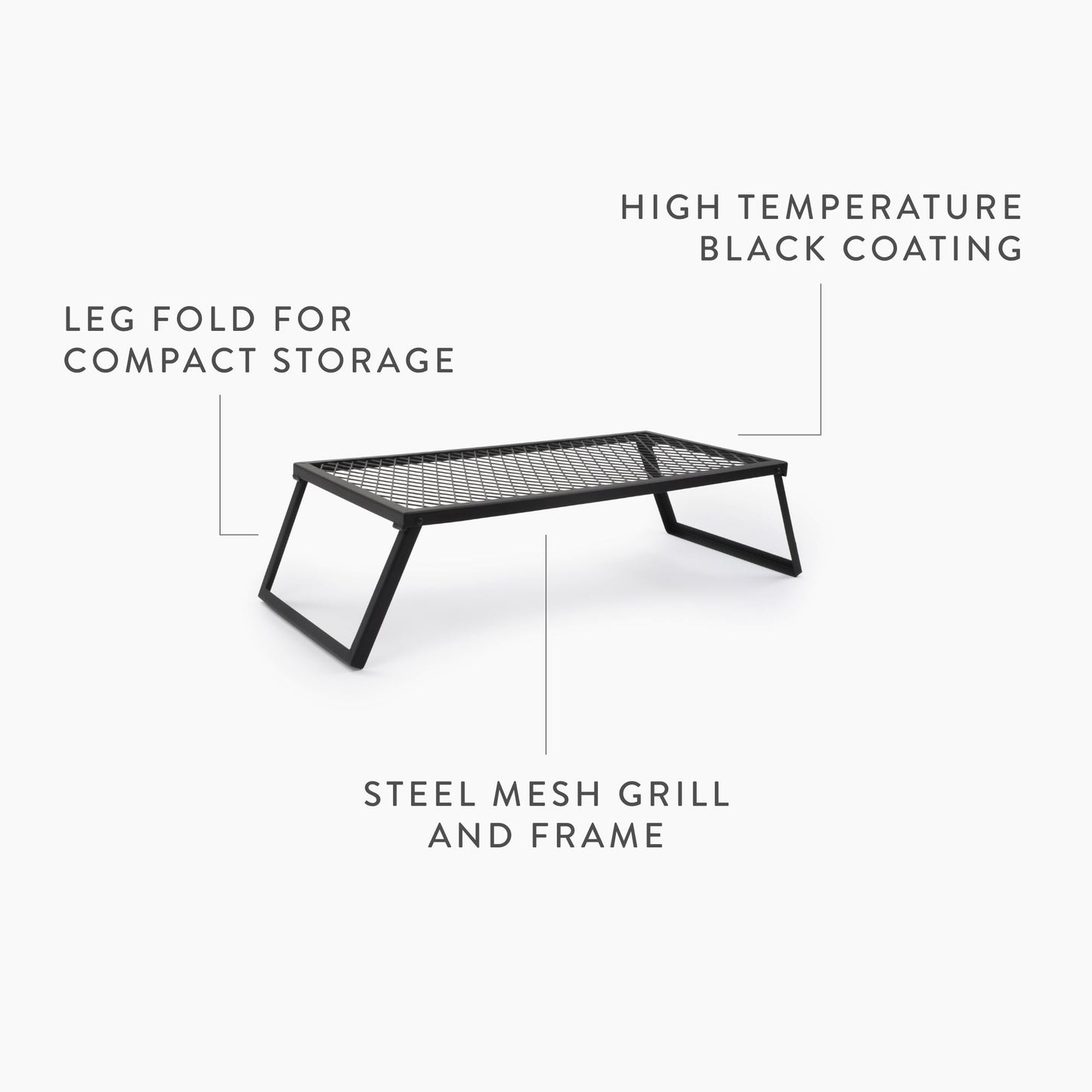 Barebones - Heavy Duty Grill Grate - Rectangular