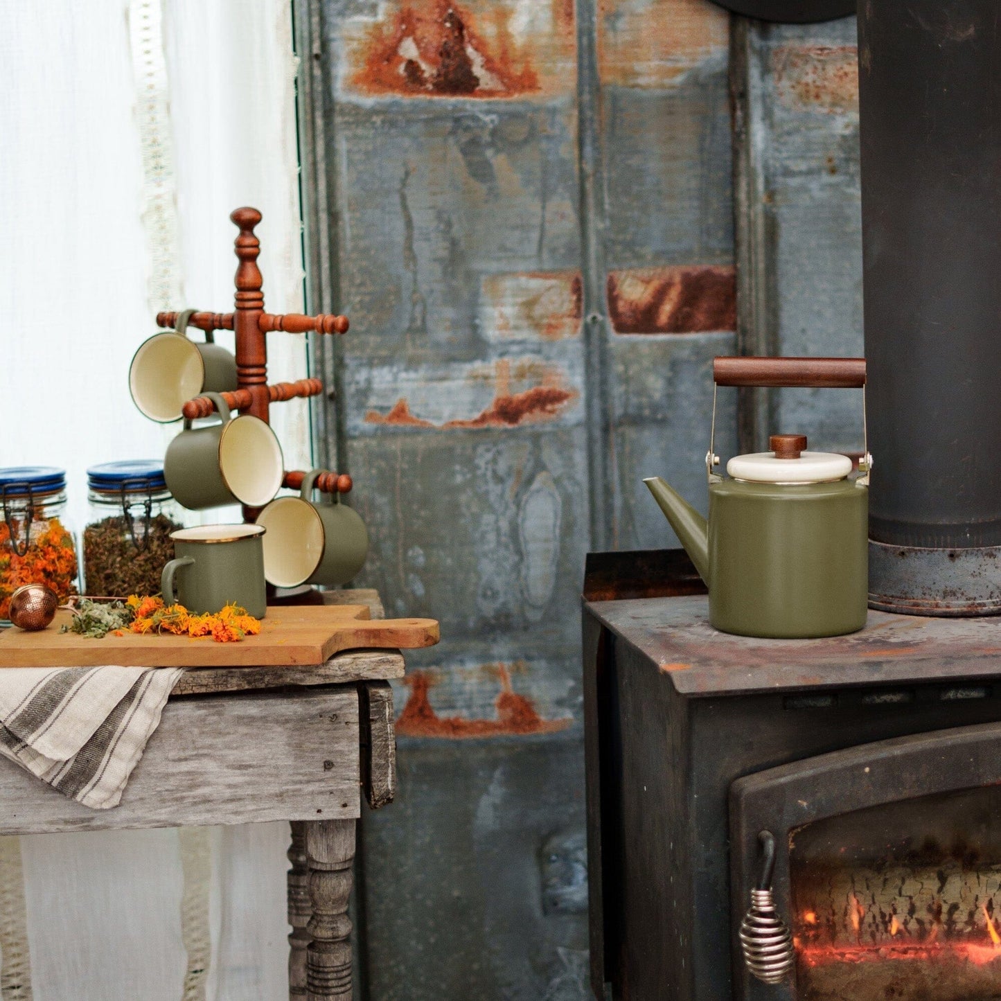 Barebones - Enamel 2-Tone Kettle