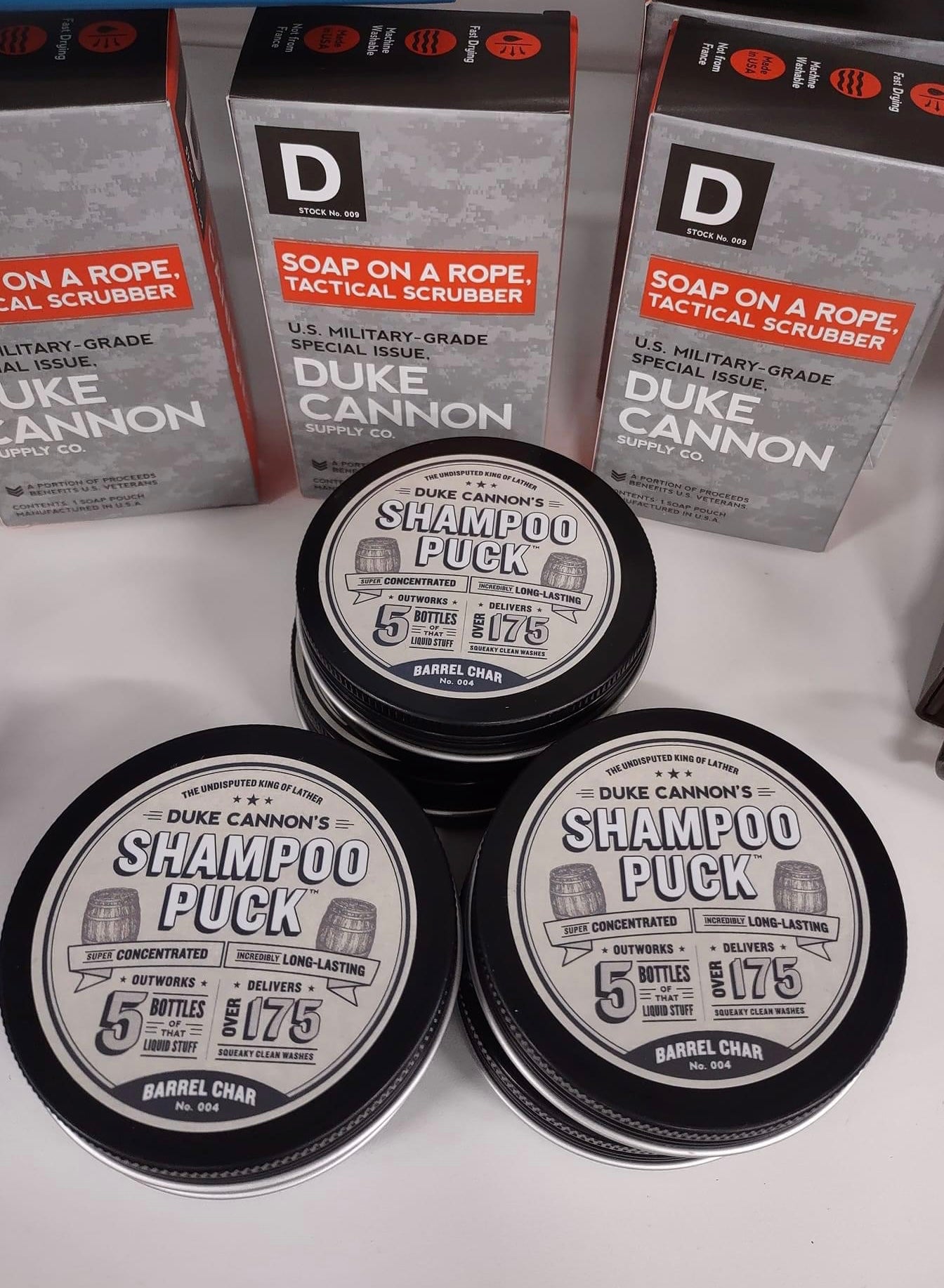 Shampoo Puck- Barrel Char No. 004