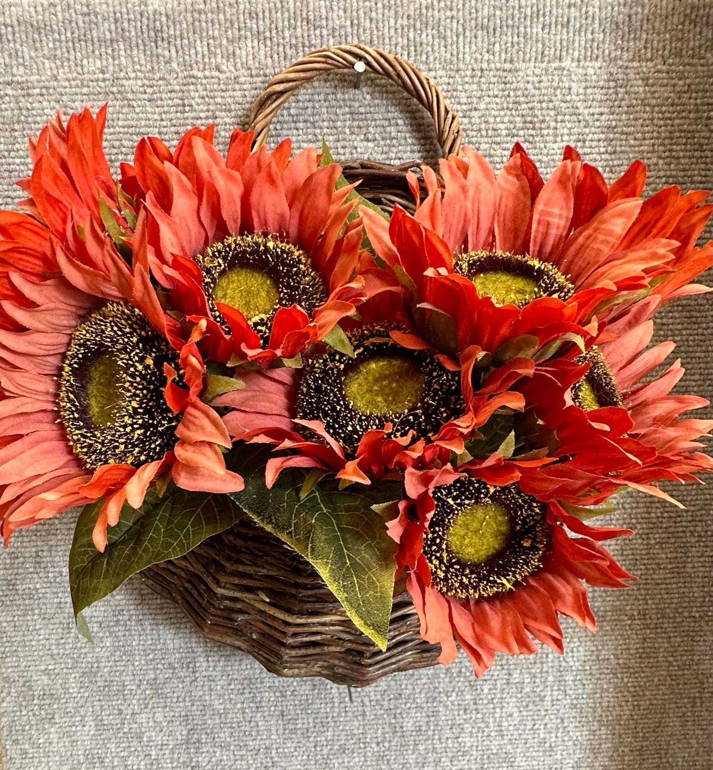 Sunflower Stem Bundle - Dark Orange