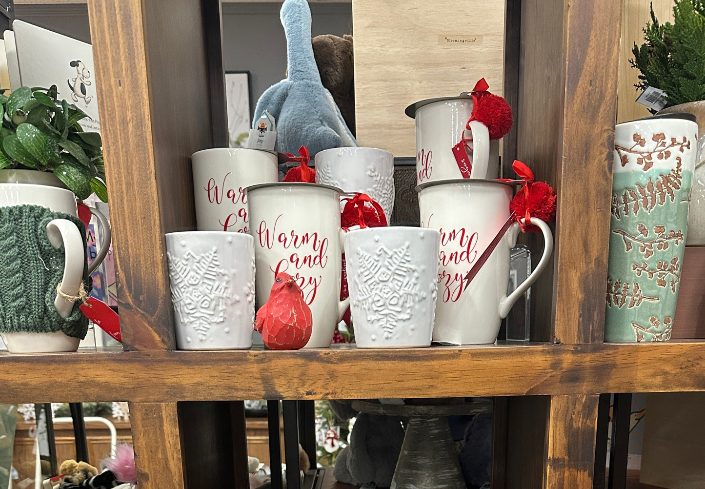 Snowflake Embossed Mug