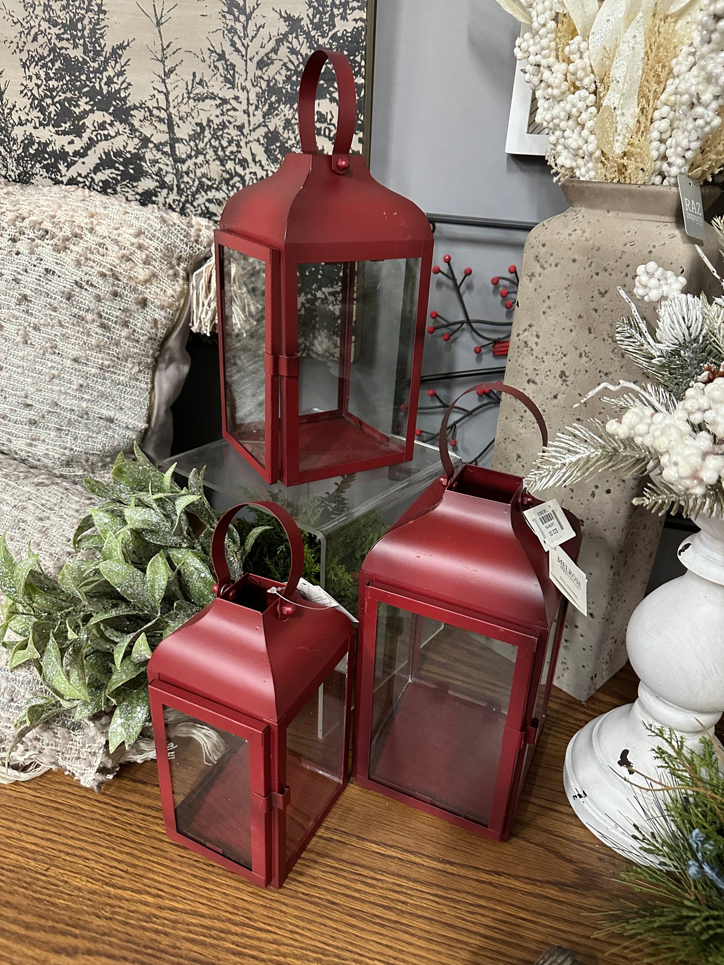 Iron & Glass Lanterns