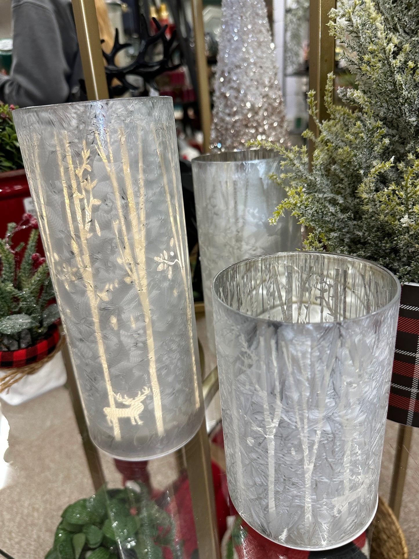 Frosted Glass Winter Lights